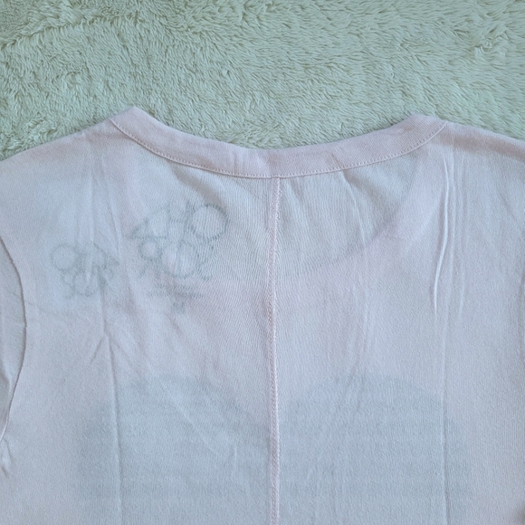 Chaser Striped Heart❤️ Graphic Tee👕 - NWT - Picture 9 of 13